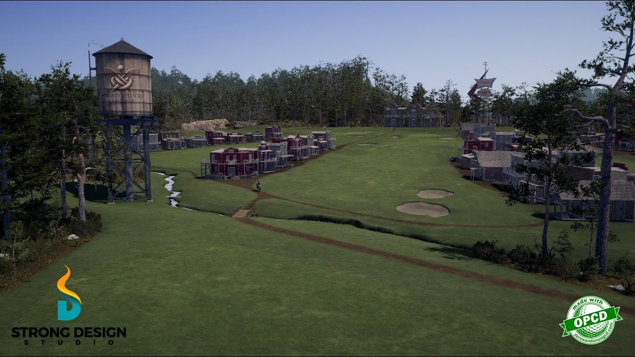 GSPro Flyover - Twisted Sticks Golf Club