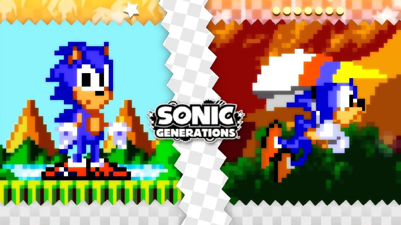 Sonic Fan Games ✪ Sonic Generations: The Lost Zones