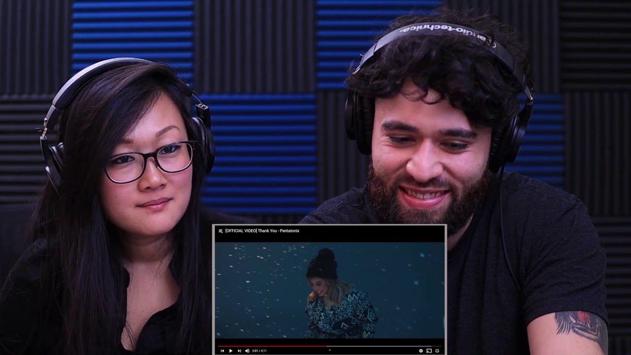 [OFFICIAL VIDEO] Thank You - Pentatonix | Music Reaction