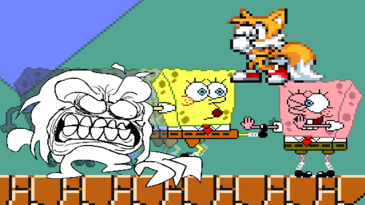 TWO HILARIOUS MUGENS TEAM UP! ILL (JOHNKNEE & ILL) & SPONGEBOB SQUAREPANTS IN SURVIVAL MODE