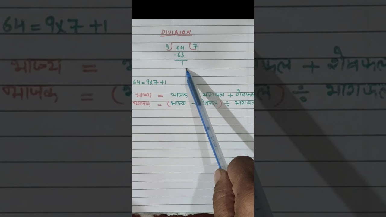 #shorts, Youtube Shorts, Formula of Division