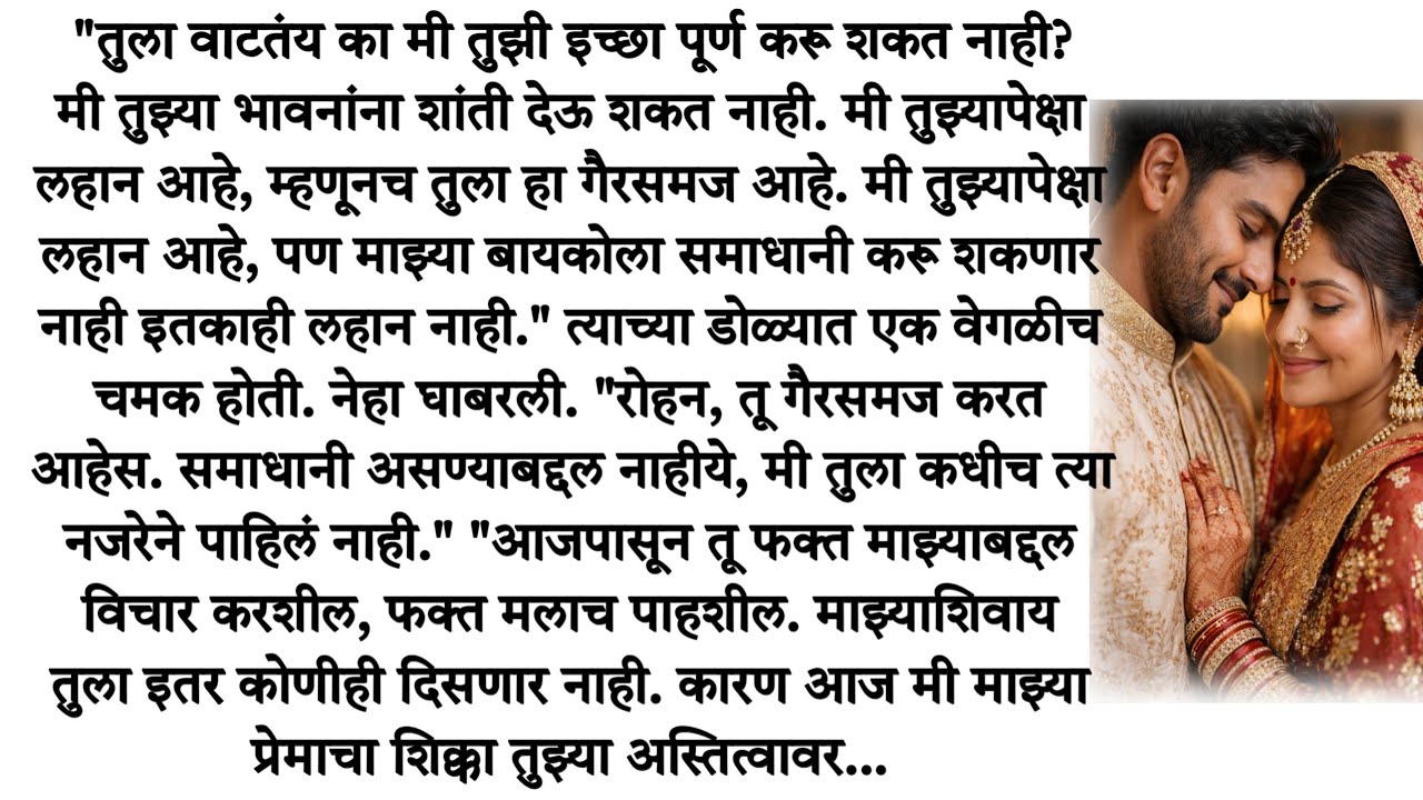 ll प्रेमाचा दोष ll धाडसी हृदयस्पर्शी कथा l प्रेरणादायी कथा I भावस्पर्शी कथा l मराठी @Voiceofsonali  