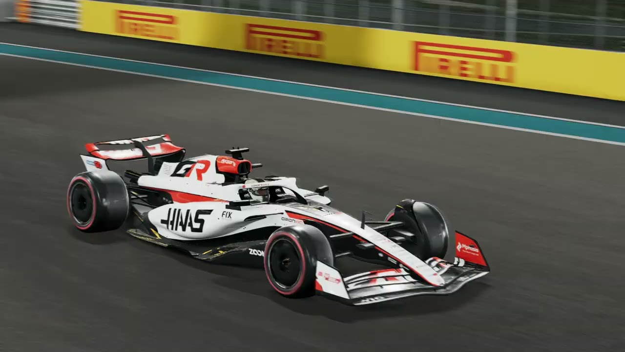 TGR Haas 2026 na pista - Shakedown em Abu Dhabi