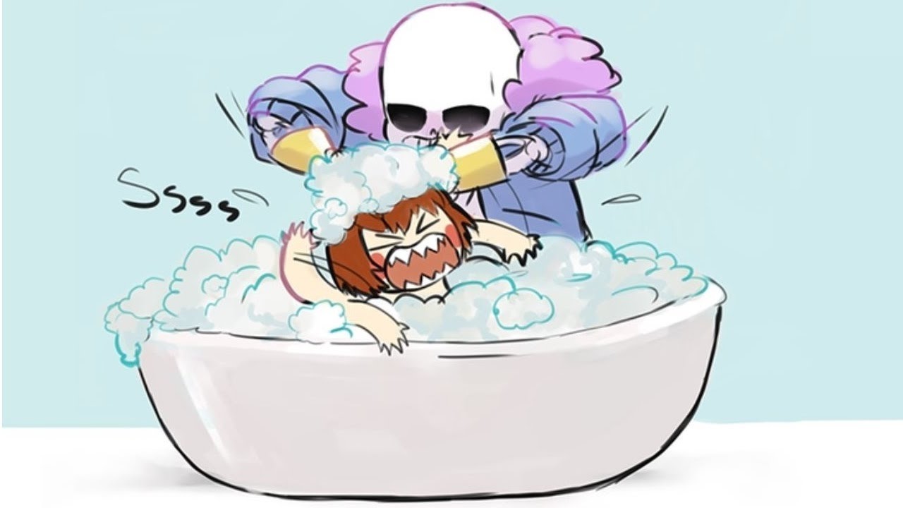 Frans is gonna have a bath time【 Undertale and Deltarune Comic Dubs 】