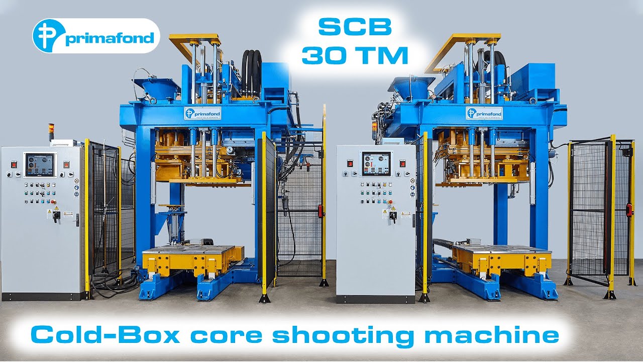 Core shooting machine Cold Box SCB 30 TM
