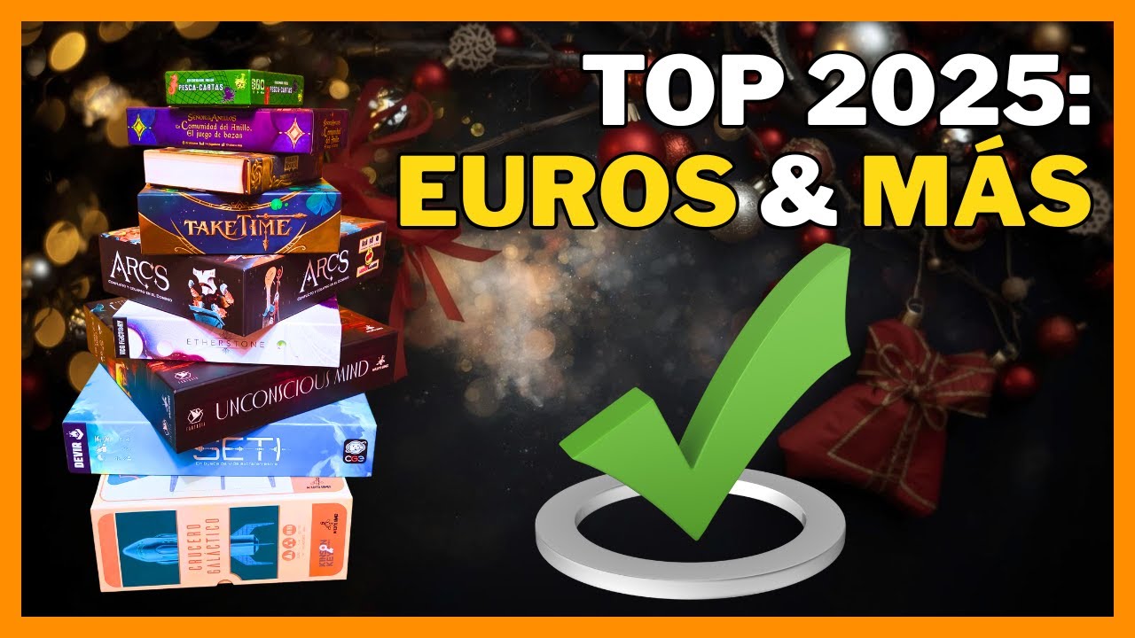 Los MEJORES JUEGOS de mesa del 2025: Mi selección definitiva (Euros, Fillers y más) #boardgames