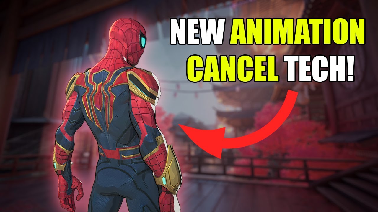 NEW SPIDERMAN ANIMATION CANCEL TECH!!! (Season 1) | Marvel Rivals