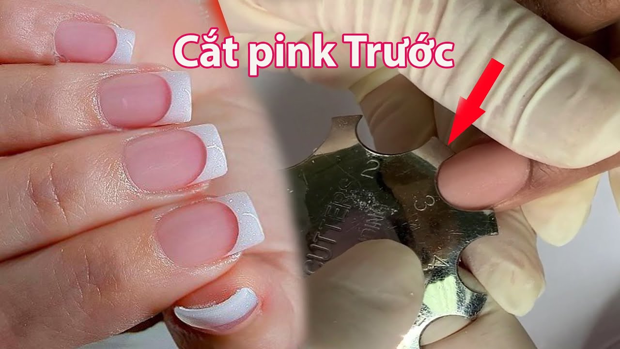 Как сначала вырезать розовый, а потом наносить белый — вырезать резко