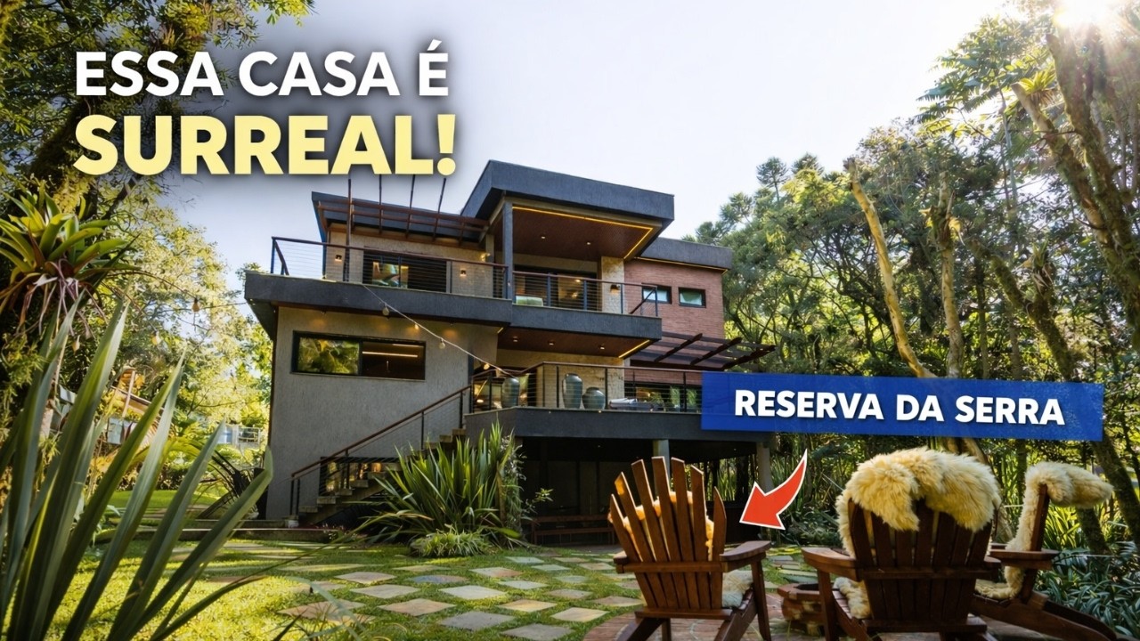 Essa Casa de Luxo na Serra Gaúcha Vai Te Deixar Sem Palavras