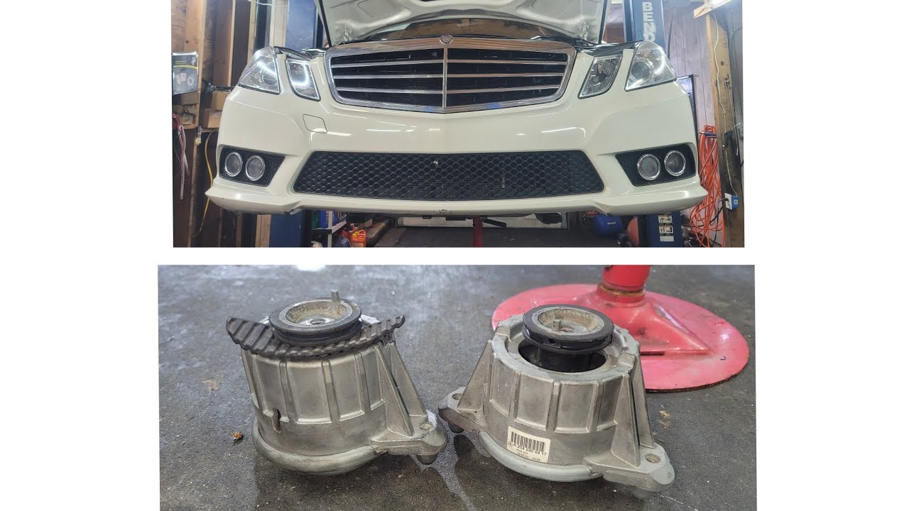 The Easiest Way To Remove And Install The Mercedes E Class (E350) Motor Mount