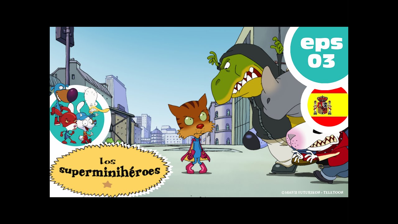 LOS SUPERMINIHEROES CASTELLANO - EP03 - Superstinkyfeet