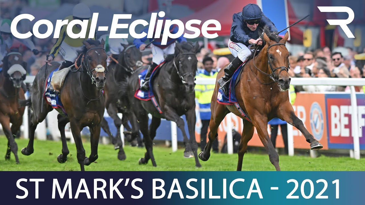 ST MARK'S BASILICA oozes class in the 2021 Coral-Eclipse for Ryan Moore and Aidan O'Brien