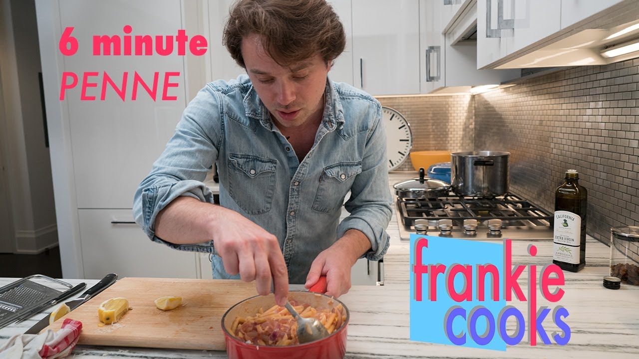 6 Minute Penne // Frankie Cooks
