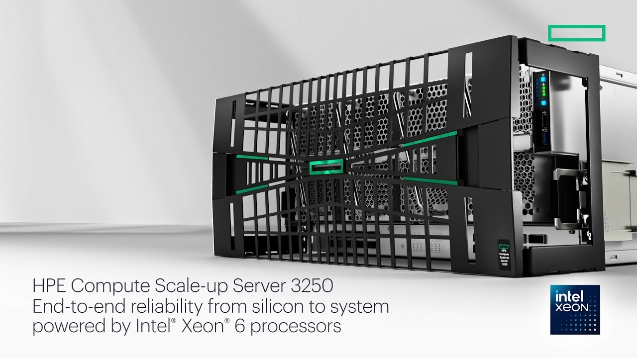HPE Compute Scale-Up Server 3250 Gen 12 powered by Intel: Modernize critical workloads