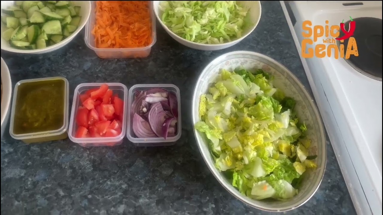 How to make fried yam salad labadi beach style