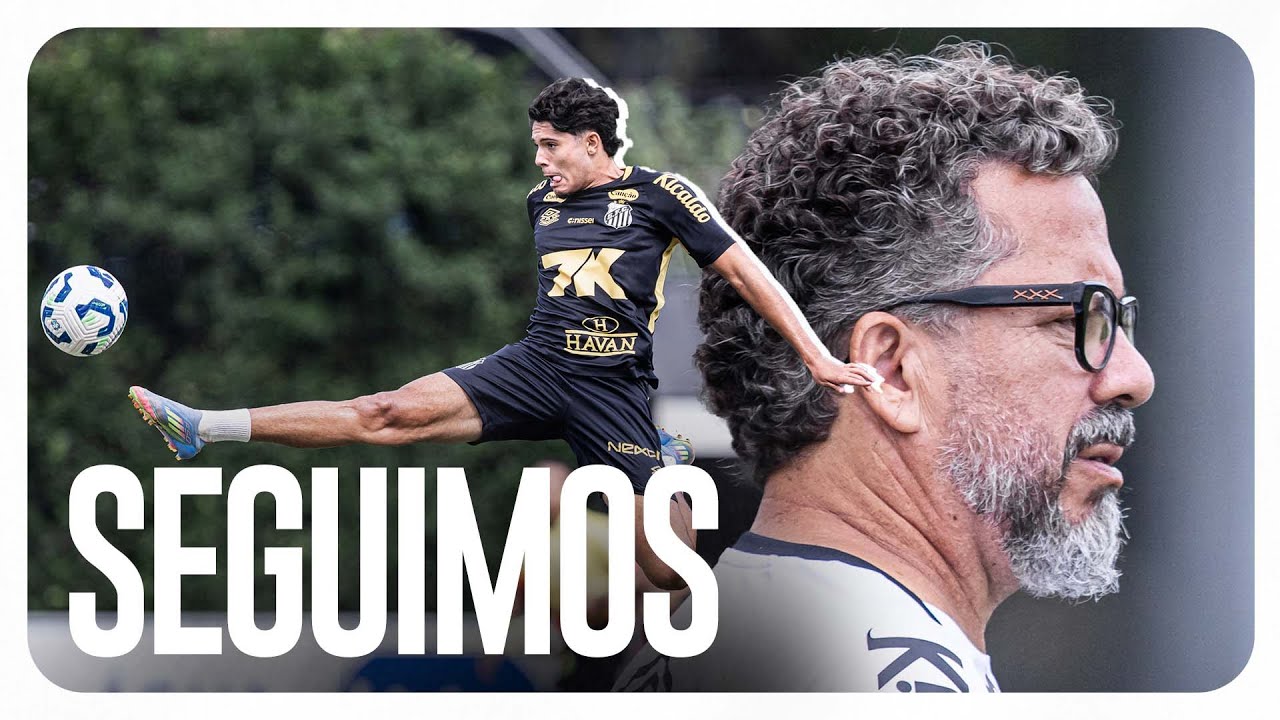 SANTOS FC VENCE PORTUGUESA SANTISTA EM JOGO-TREINO NO CT REI PELÉ