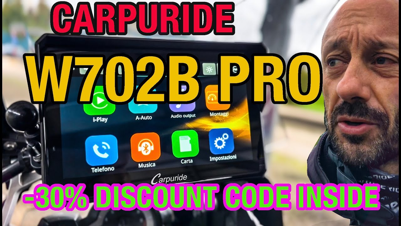 🔥NEW CARPURIDE 🧨W702B PRO, Car Play al GIUSTO PREZZO. 🎉CODICE SCONTO 🎁-30% in descrizione