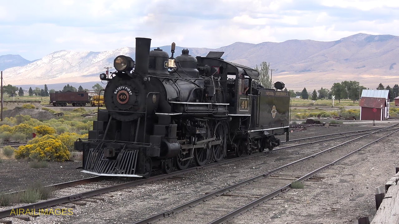Nevada Northern 4-6-0 No. 40 - Elegant in Ely