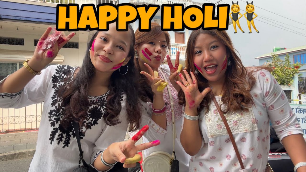 DHARAN KO HOLI🎨!! HOLI PARTY SPONSORED BY OUR LOVED ONES😘😘|| MAJJA AYO🥳