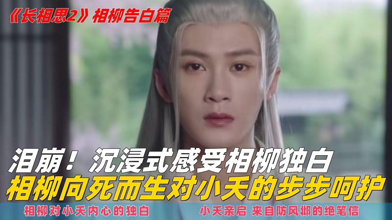 《长相思2》相柳告白篇：泪崩！沉浸式聆听相柳独白，感受相柳的向死而生和对小夭的步步呵护，感受相柳和小夭最后告别的内心世界#长相思2 #杨紫 #檀健次 #邓为 #张晚 #杨紫小夭#相柳#长相思第二季