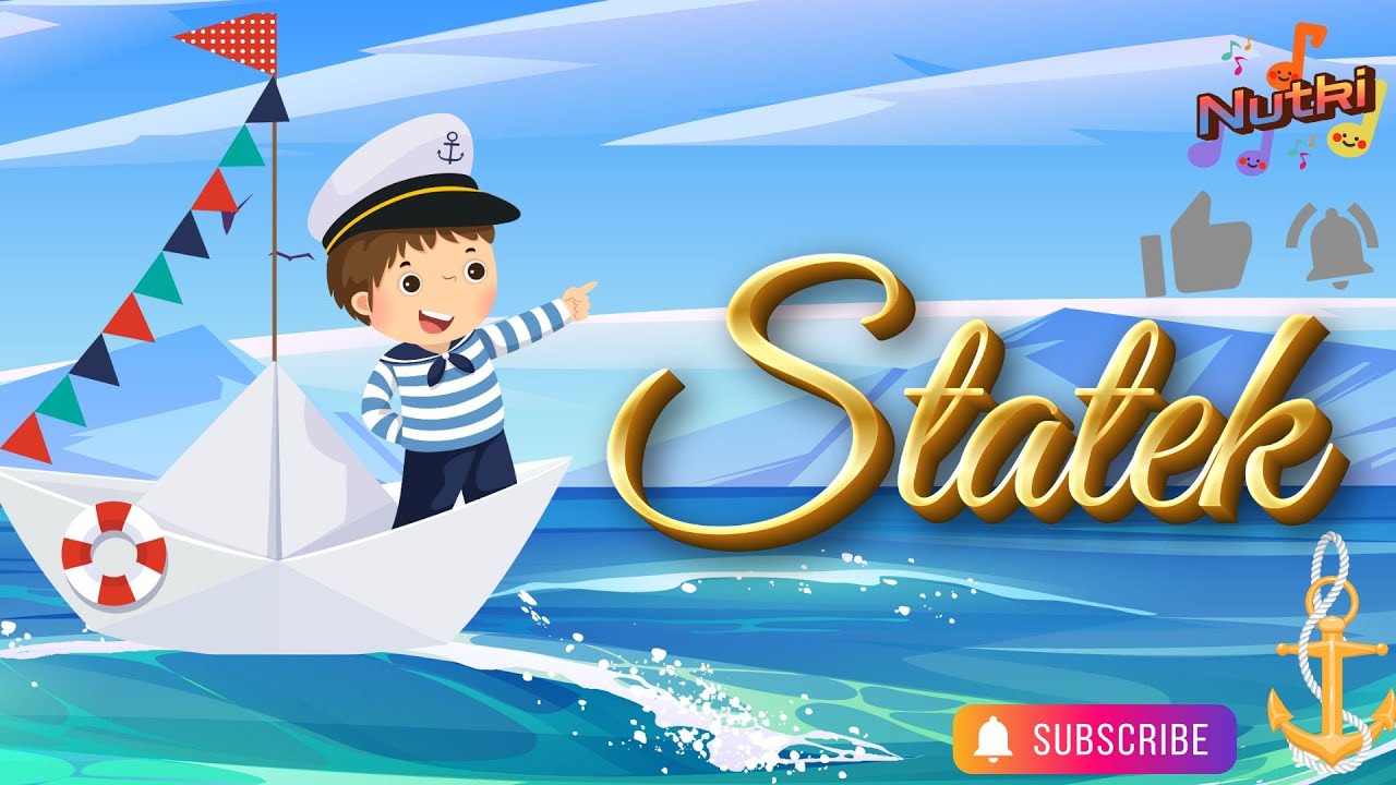 Piosenki dla dzieci/ STATEK🚢⛵️⚓️