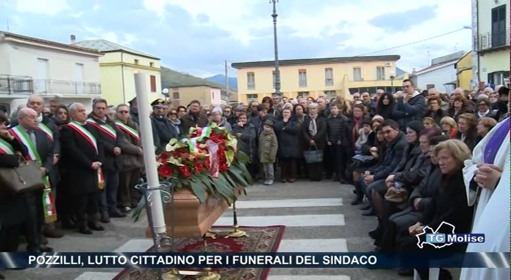 Pozzilli, lutto cittadino per i funerali del sindaco