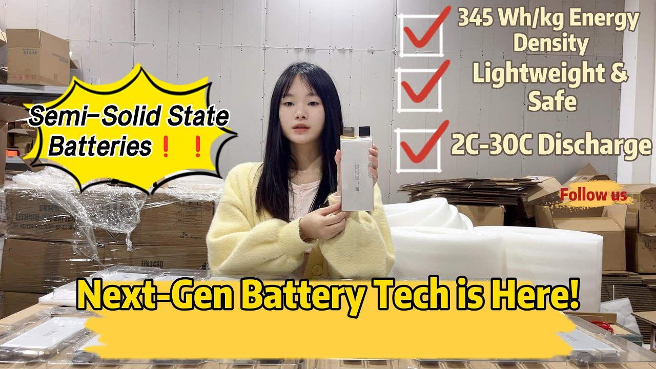 What's a Semi-Solid State Battery? High Energy Density & Safety