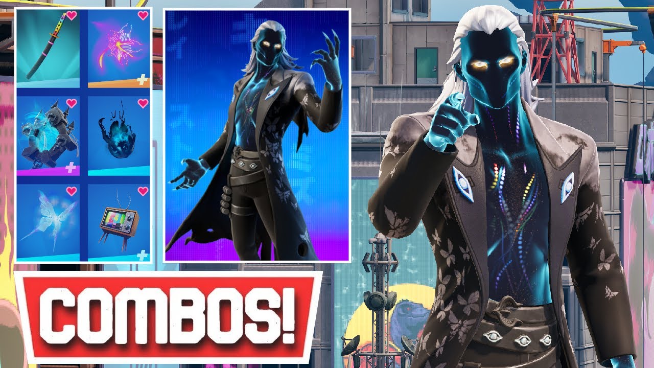*NEW STYLE* BEST FLUTTERDARK DEADEYE SKIN COMBOS! | Fortnite