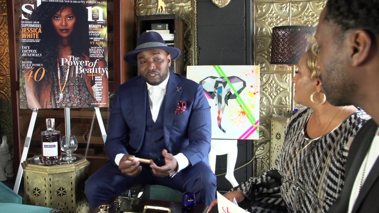 SHEENTALK Live visits Trilogy Cigar Lounge in Atlanta, GA