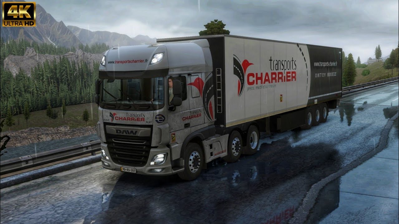 Truckers Of Europe 3 | DAF XF 750 HP (4K) Ultra Graphics Gameplay
