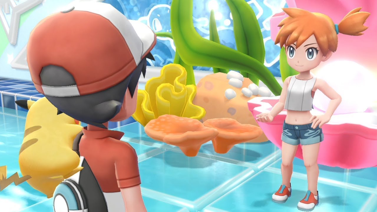 Pokemon Let's Go Pikachu - Gym Leader Misty Battle