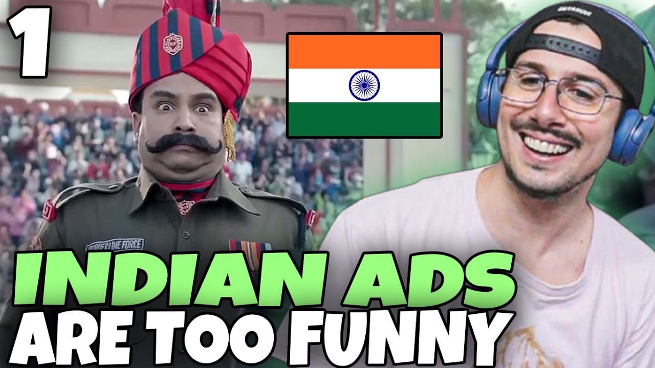 Впервые смотрю смешную индийскую рекламу 😂🇮🇳 | Реакция на часть 1