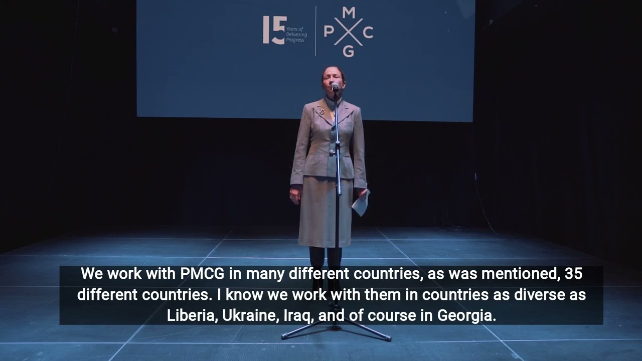 Kelly C. Degnan, Ambassador Extraordinary and Plenipotentiary of the US to Georgia about PMCG