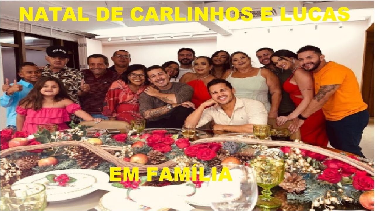 Carlinhos Maia e Lucas Guimarães Passam Natal em Família