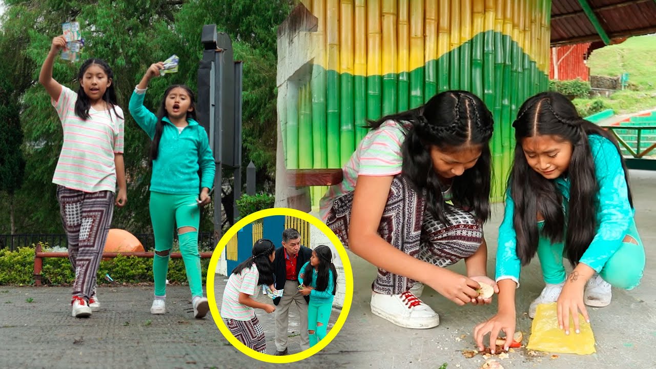 Niñas ganan la lotería después de que su padre las bota de la casa.