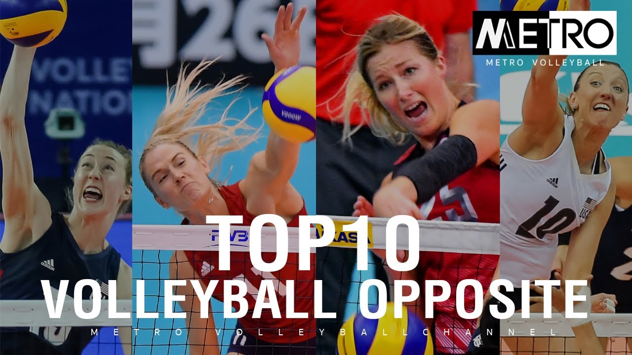 TOP 10 Best Volleyball USA Opposites Spiker | Women's USA Volleyball