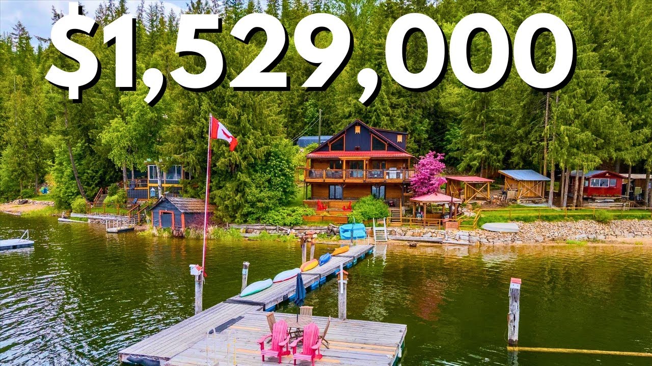Best-priced Lakefront Cabin In The Okanagan | 3546 Mabel Lake Road