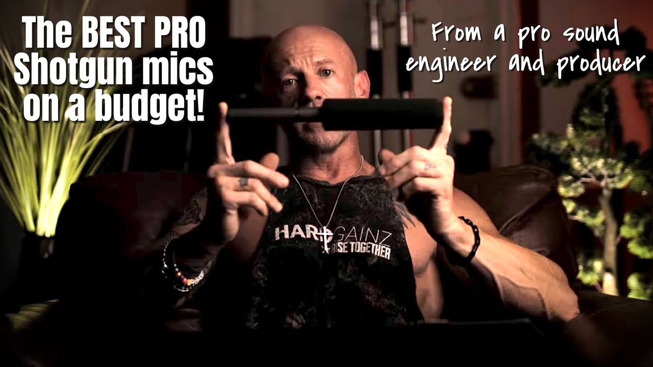 The best sounding Budget shotgun mics for Video and Content Creation, from a Pro sound engineer!