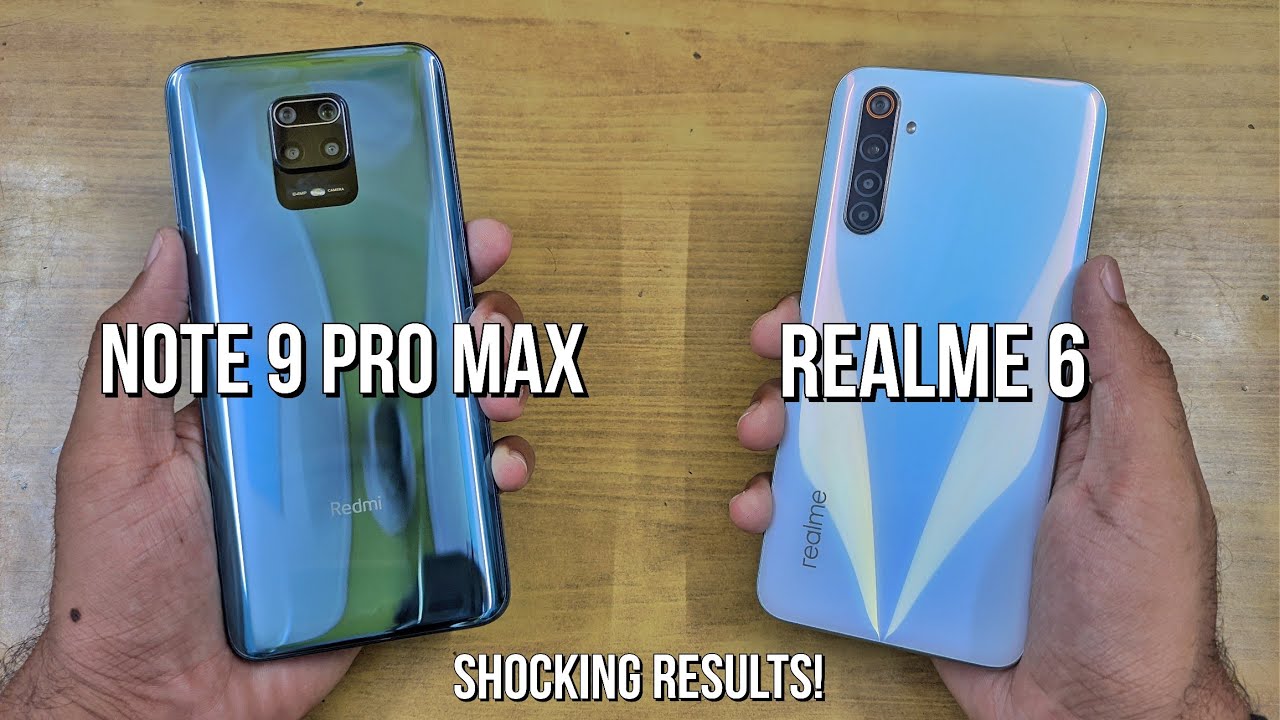 Redmi Note 9 Pro Max vs Realme 6 Speed Test Comparison! Shocking Results 😧