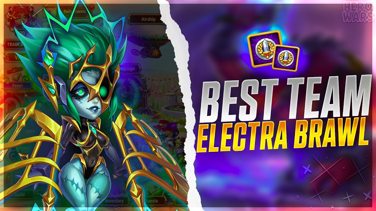 Electra’s Brawl BEST Team – 22 Wins EASY! | Hero Wars