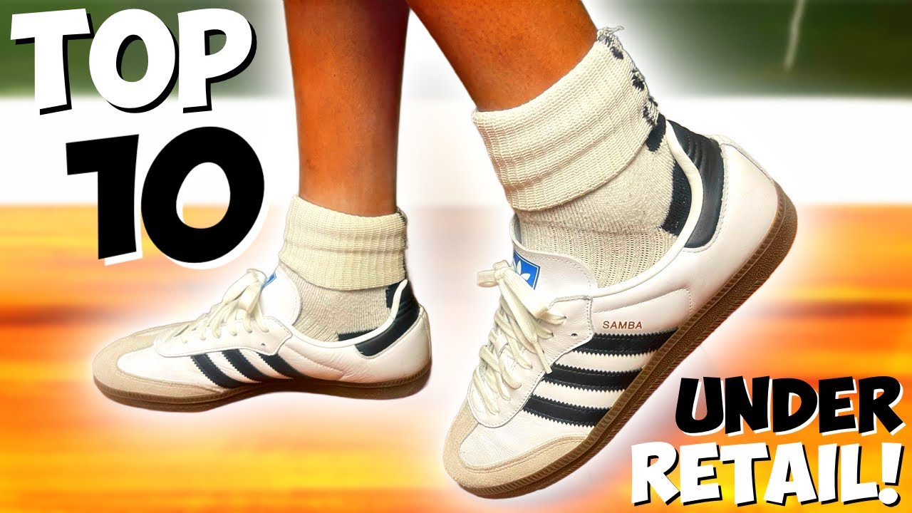 Top 10 MOST COMFORTABLE Sneakers UNDER RETAIL 2024