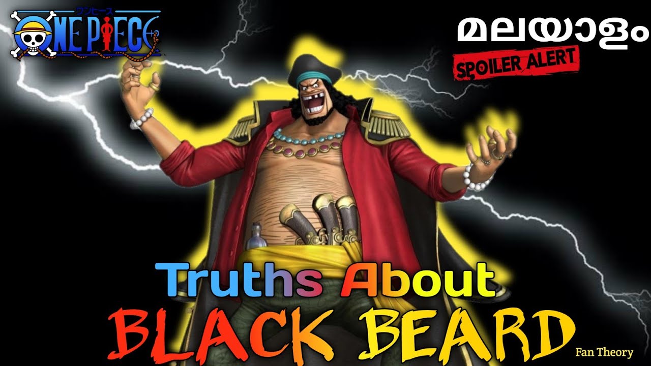 Black Beard Theory | One Piece | Malayalam | Explanation | COPY D VIPER