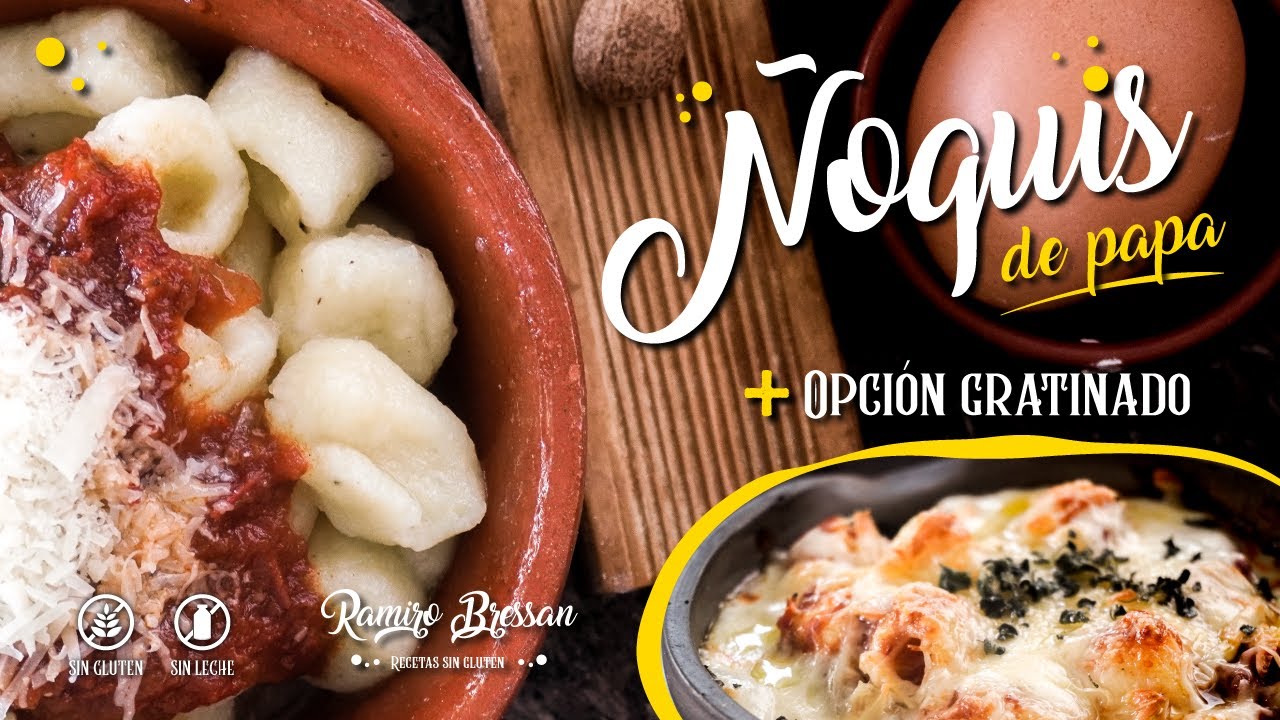 ¡Tenés que probarlos! 🤯 Ñoquis de papa GRATINADOS sin TACC 🧀 (muy fáciles) | Recetas SIN GLUTEN
