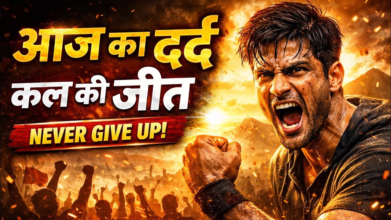 आज का दर्द, कल की जीत 🔥 Powerful Motivational Song 2026 | Never Give Up Anthem