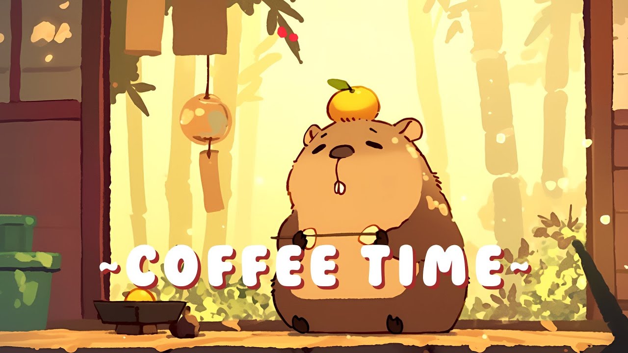[Extended Mix] Capybara Chill Station | Chill Beats to Help You Relax 🦫 🌿 ☕ | Focus Helper