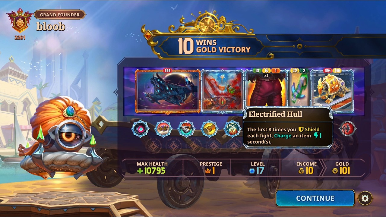10 Wins Dooley | Space Age | The Bazaar Gameplay