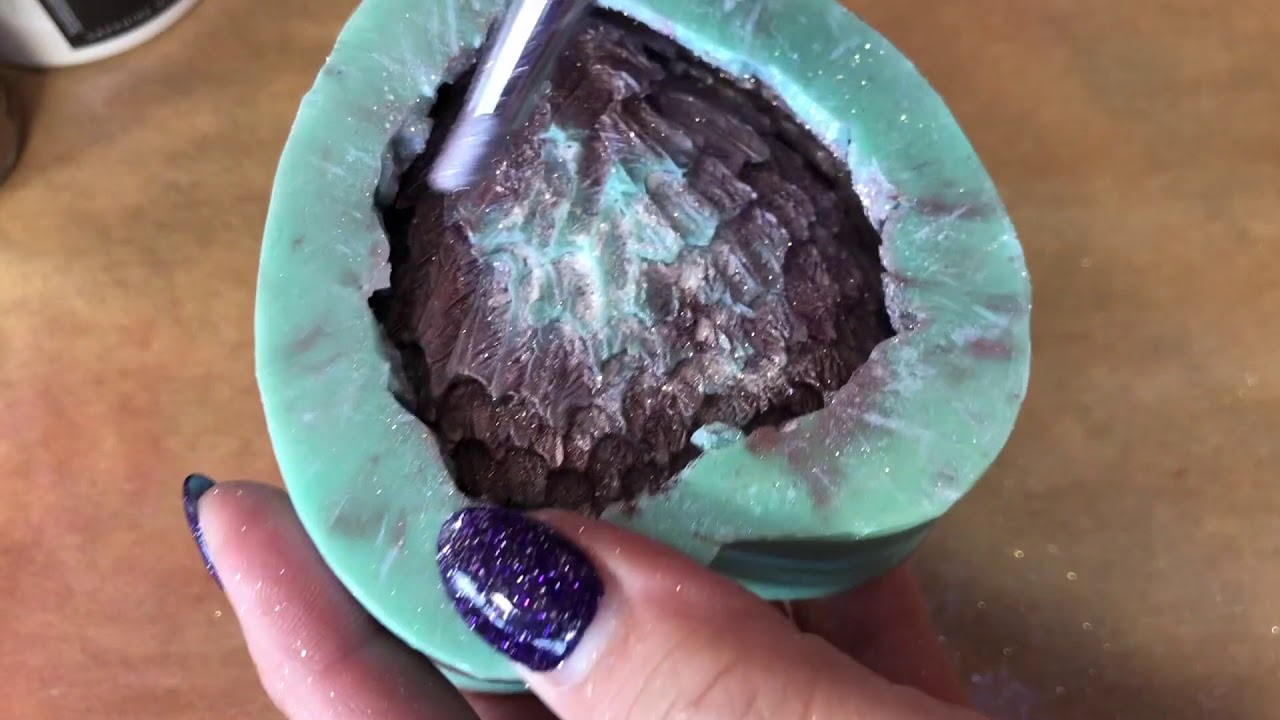 96 | Dry Painting Resin Silicone Molds | Sprinkle Pigments