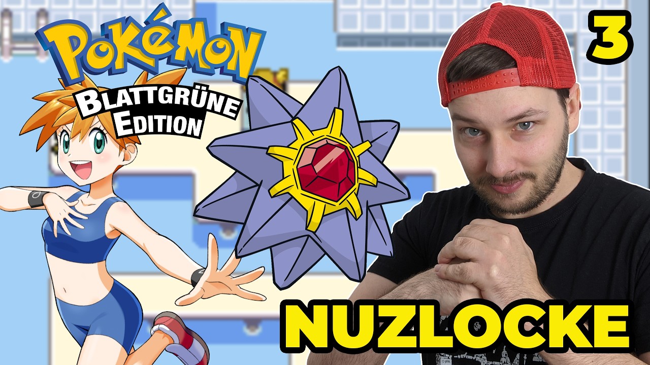 Showdown in Azuria City | Pokemon Blattgrün Nuzlocke Folge 3