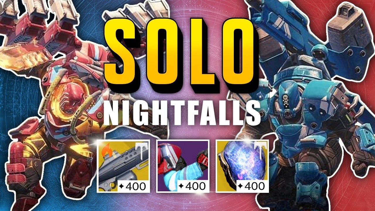 Soloing the Shield Brothers Nightfall in Destiny 1 (3x)