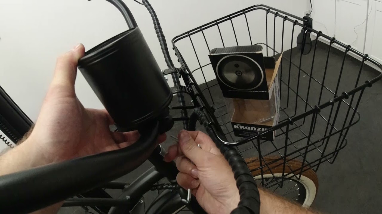 How to Install a Cup Holder on an Electric Bike
